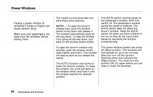 Honda-Prelude-V-5-owners-manual page 87 min