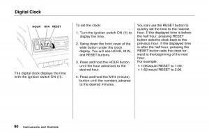 Honda-Prelude-V-5-owners-manual page 91 min