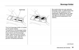 Honda-Prelude-V-5-owners-manual page 92 min