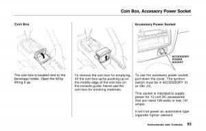 Honda-Prelude-V-5-owners-manual page 94 min