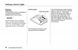 Honda-Prelude-V-5-owners-manual page 95 min