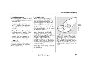 Honda-Civic-Hybrid-VIII-8-owners-manual page 166 min