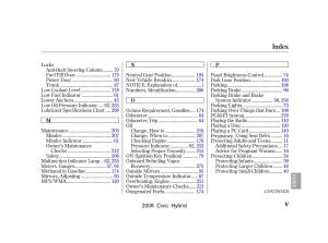 Honda-Civic-Hybrid-VIII-8-owners-manual page 292 min