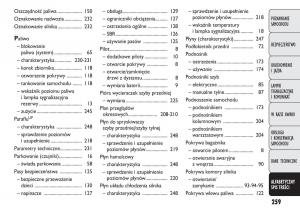 manual--Fiat-Punto-III-3-instrukcja page 261 min