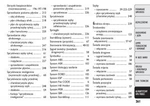 manual--Fiat-Punto-III-3-instrukcja page 263 min