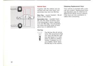 Mercedes-Benz-E-W124-owners-manual page 34 min