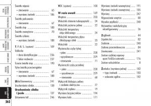 manual--Alfa-Romeo-Brera-Spider-instrukcja page 264 min