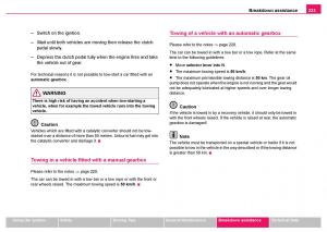 Skoda-Fabia-I-1-owners-manual page 224 min