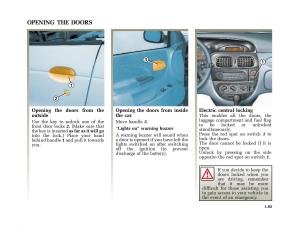Renault-Megane-I-1-phase-II-owners-manual page 10 min