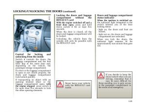 Renault-Megane-II-2-owners-manual page 22 min