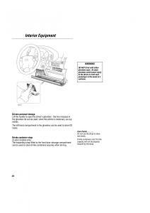 Land-Rover-Freelander-I-1-owners-manual page 45 min
