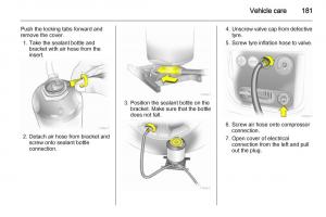 Opel-Zafira-B-owners-manual page 181 min