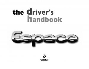 manual--Renault-Espace-III-3-owners-manual page 1 min
