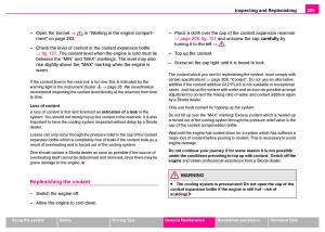 Skoda-Superb-I-1-owners-manual page 210 min