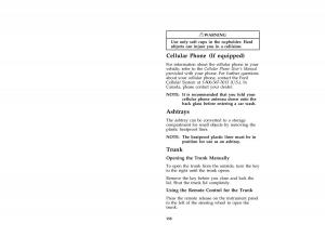 Ford-Taurus-III-3-owners-manual page 157 min