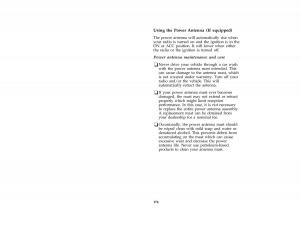 Ford-Taurus-III-3-owners-manual page 174 min
