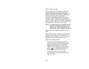Ford-Taurus-III-3-owners-manual page 176 min