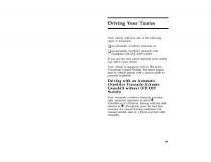 Ford-Taurus-III-3-owners-manual page 189 min