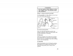 Ford-Taurus-III-3-owners-manual page 191 min