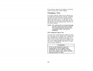 Ford-Taurus-III-3-owners-manual page 220 min