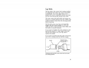 Ford-Taurus-III-3-owners-manual page 23 min
