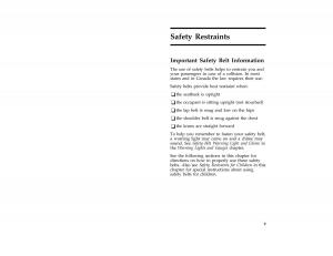 Ford-Taurus-III-3-owners-manual page 11 min