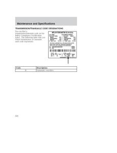 manual--Ford-Taurus-IV-4-owners-manual page 224 min