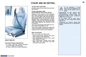 Peugeot-206-owners-manual page 167 min