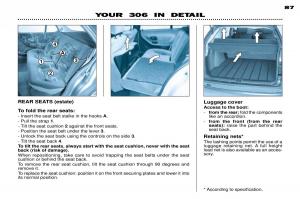 Peugeot-306-owners-manual page 111 min