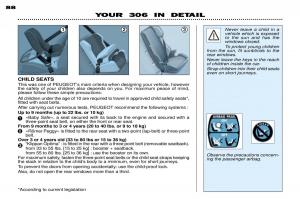 Peugeot-306-owners-manual page 112 min