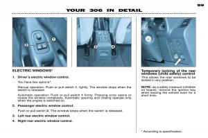 Peugeot-306-owners-manual page 126 min