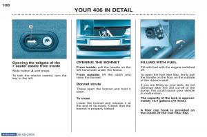 Peugeot-406-owners-manual page 7 min