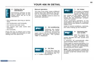 Peugeot-406-owners-manual page 74 min
