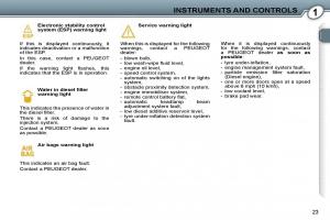 Peugeot-407-owners-manual page 38 min