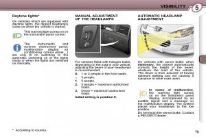 Peugeot-407-owners-manual page 95 min