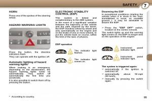 Peugeot-407-owners-manual page 111 min