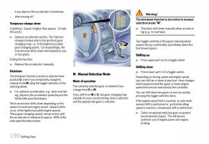 Porsche-Boxster-987-owners-manual page 192 min
