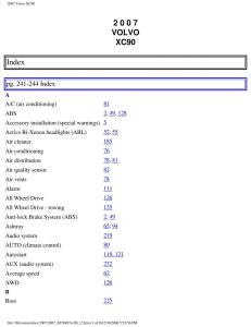 manual--Volvo-XC90-I-1-owners-manual page 260 min