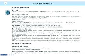 Peugeot-106-owners-manual page 21 min