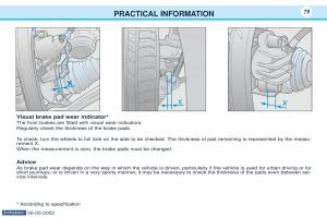 Peugeot-106-owners-manual page 81 min