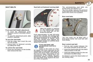 Peugeot-607-owners-manual page 93 min