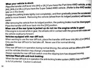 Mitsubishi-Pajero-II-2-owners-manual page 32 min