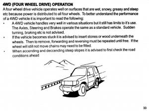 Mitsubishi-Pajero-II-2-owners-manual page 33 min