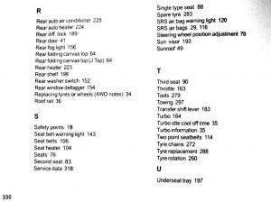 Mitsubishi-Pajero-II-2-owners-manual page 330 min