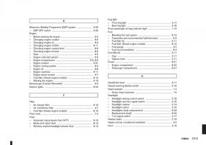 Nissan-Note-I-1-E11-owners-manual page 223 min