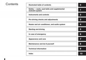 Nissan-Note-I-1-E11-owners-manual page 5 min