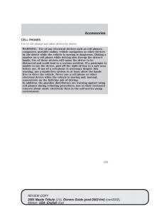 Mazda-Tribute-owners-manual page 259 min