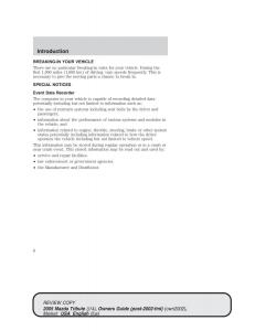 Mazda-Tribute-owners-manual page 6 min