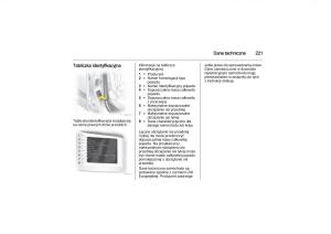 manual--Opel-Zafira-B-Vauxhall-instrukcja page 221 min