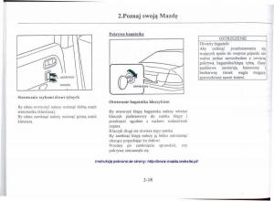 Mazda-626-V-instrukcja-obslugi page 30 min
